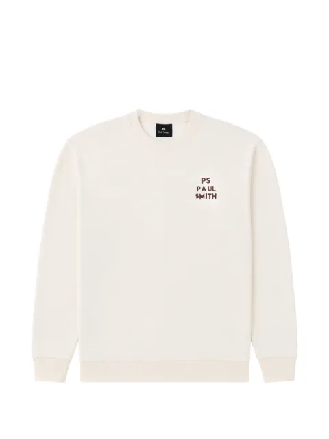 PS Paul Smith logo-print cotton sweatshirt Neutrals M2RA089WP5858