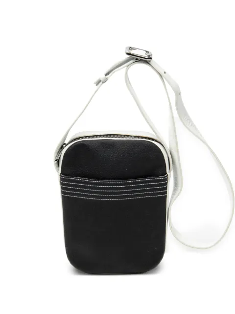 Loewe Pre-Owned small Anagram-embossed crossbody bag Black 070312