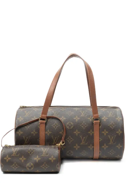 Louis Vuitton Pre-Owned 30 Papillon Monogram east-west bag Brown NO0978