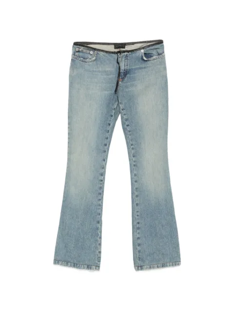 John Richmond Vintage 2000s logo-embellished jeans Blue JR250CDO
