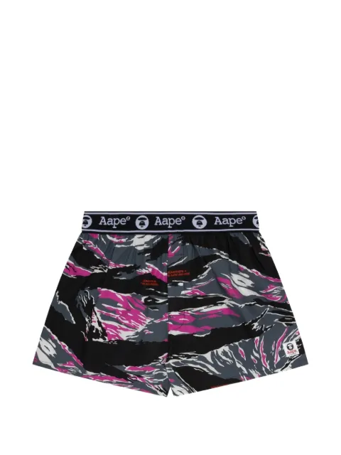 AAPE BY *A BATHING APE® Moonface camo boxers Grey AAPUWM5242XXM