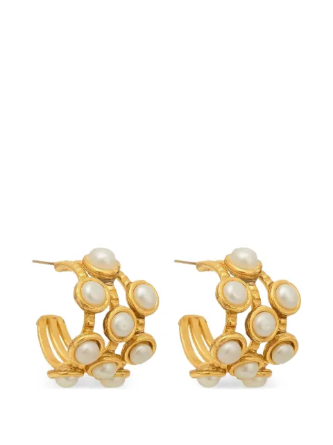 Sylvia Toledano Thalits pearl-embellished earrings Gold E250A