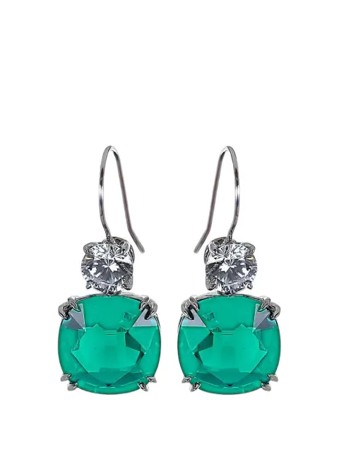 Fantasia by Deserio drop earrings Green ELC160