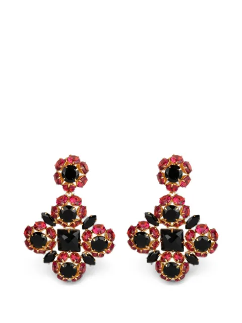Bounkit Jewelry Ariadne cluster drop earrings Gold EDMC1