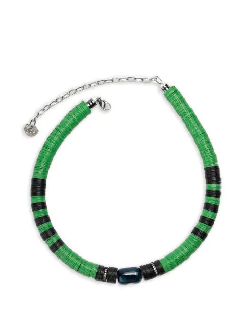 Hijas de Puka beaded necklace Green JP00410