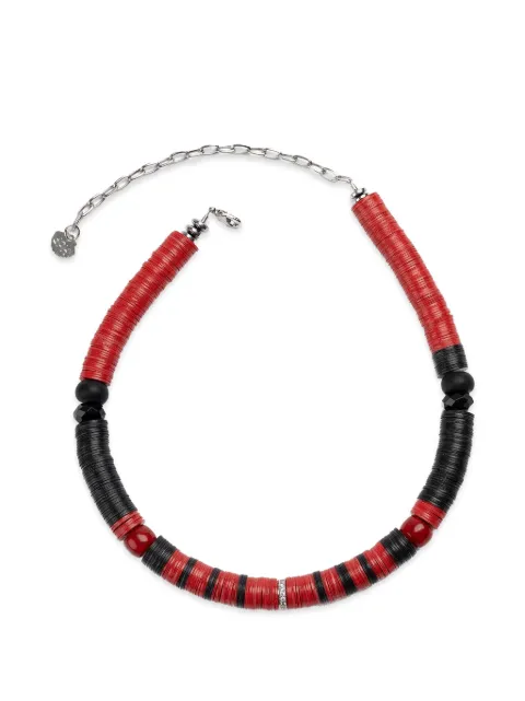 Hijas de Puka Jaipur beaded necklace Red JP01810