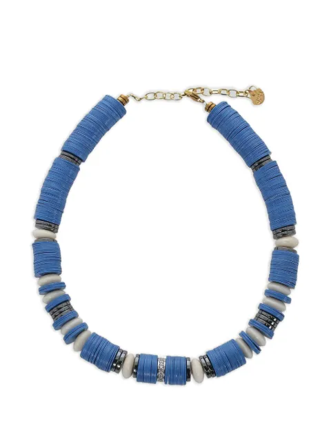 Hijas de Puka rondelle necklace Blue JP00614