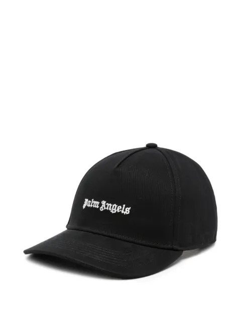 Palm Angels logo-embroidered baseball cap Black PAMLB001FB001