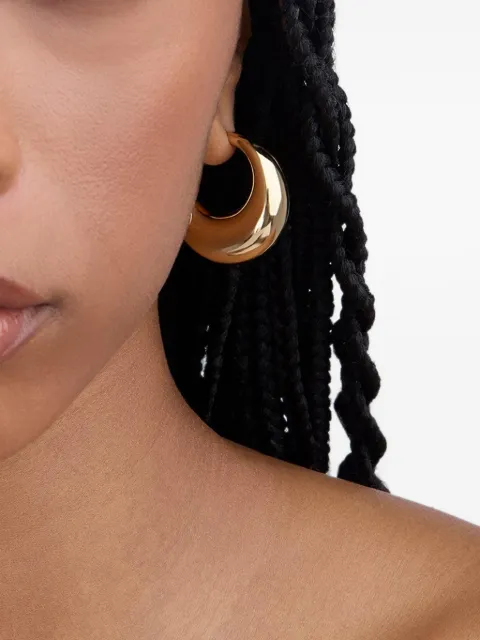 Jennifer Fisher puffy hinged hoop earrings Gold 549896GLD710