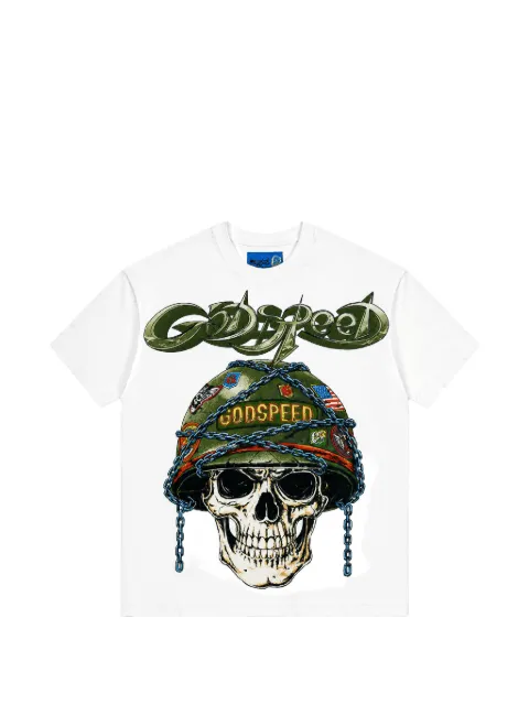 GODSPEED Badges of Honor II short-sleeve T-shirt White GS479