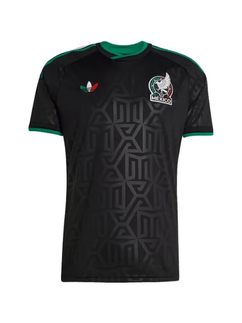 adidas Mexico 26 geometric-pattern T-shirt Black JL8545