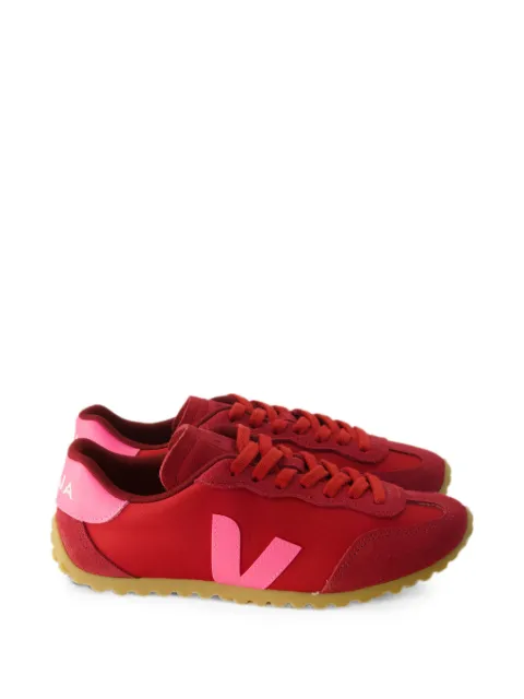 VEJA GT suede-panelled logo-patch sneakers Red AI3421898