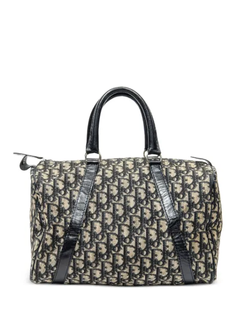 Christian Dior Pre-Owned Oblique Boston bag Neutrals NONE