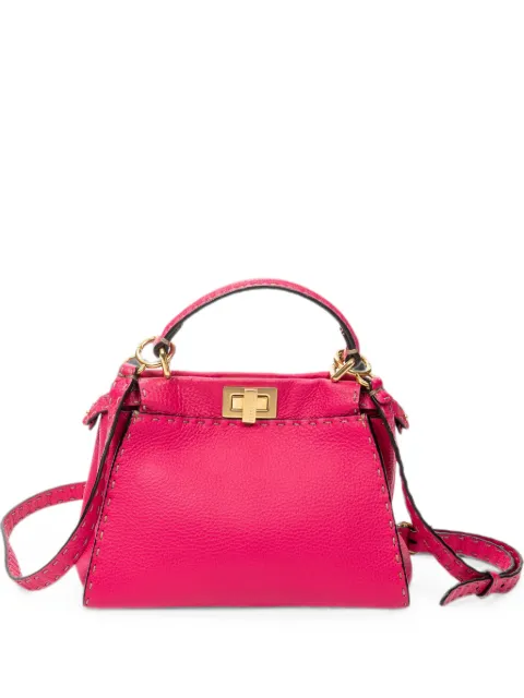 Fendi Pre-Owned mini Peekaboo tote bag Pink 8BN244SFR19910429