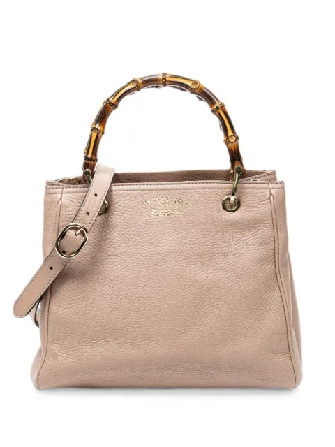 Gucci Pre-Owned small Bamboo Shopper tote bag Pink 336032520981