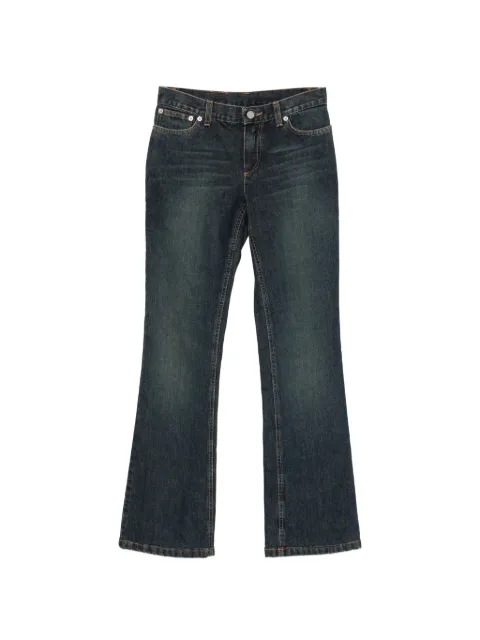 John Richmond Vintage 2000s logo-appliqué jeans Blue JR250CDP