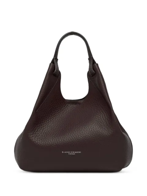 GIANNI CHIARINI medium Dua grained tote bag Brown BS9719RNGDBLTUDUA