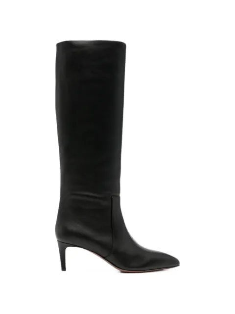 Paris Texas patent-finish knee-high boots Black PX504