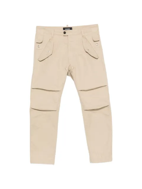DSQUARED2 flap-pocket trousers Neutrals S74KB1171S41794