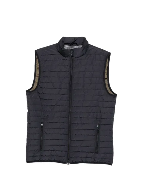 Geox Wilmer quilted gilet Blue M6528AT3266F1624