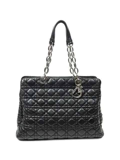Christian Dior Pre-Owned Cannage Soft tote bag Black 17BO0153