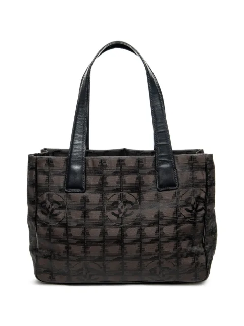 CHANEL Pre-Owned New Travel Line tote bag Brown 10055196
