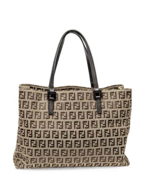 Fendi Pre-Owned Zucca tote bag Neutrals 2119