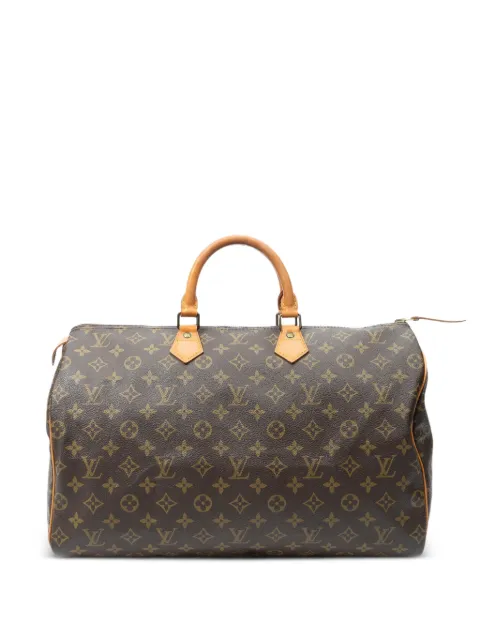 Louis Vuitton Pre-Owned Monogram Speedy luggage Brown MB9001