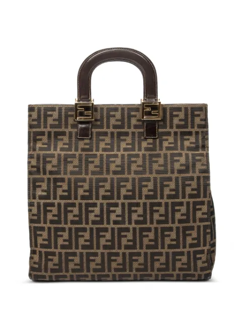 Fendi Pre-Owned Zucca print tote bag Brown ABD1381
