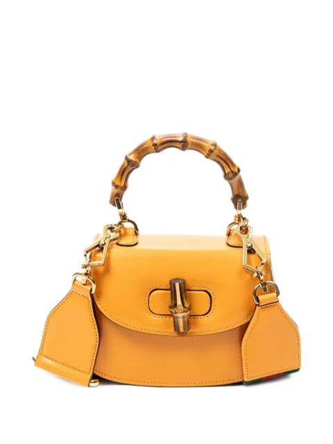 Gucci Pre-Owned Bamboo 1947 shoulder bag Yellow 686864486628