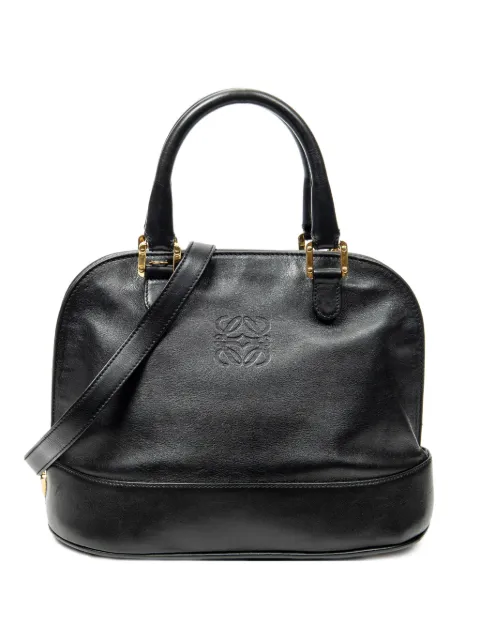 Loewe Pre-Owned Anagram Dome shoulder bag Black L26