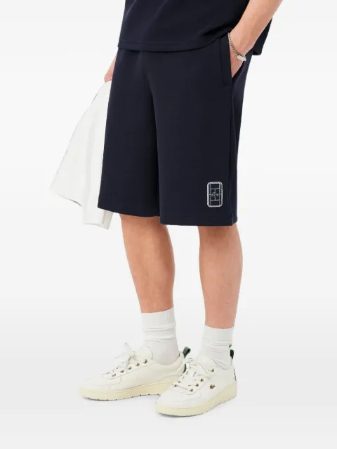 Lacoste relaxed fit double-face piqué shorts Blue GH8086