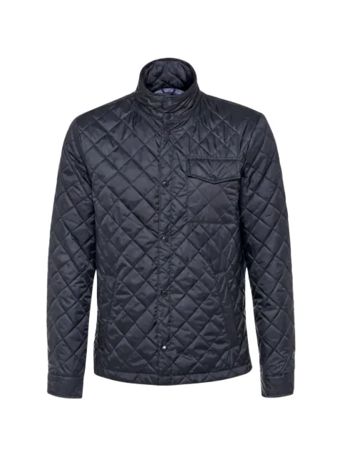 Geox Barberigo quilted jacket Blue M6520NT3341F1624