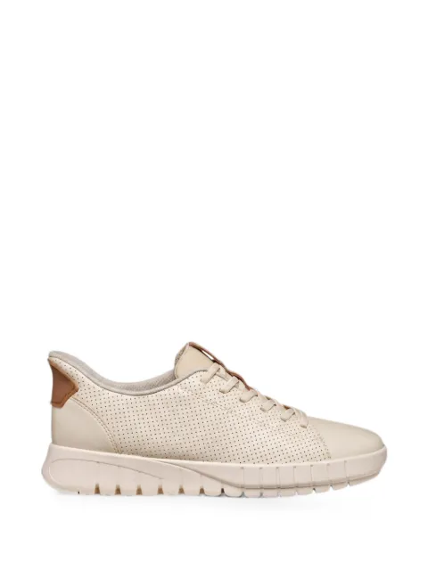 Geox Flextride Plus perforated slip-on sneakers Neutrals D657SC09BBCC1056