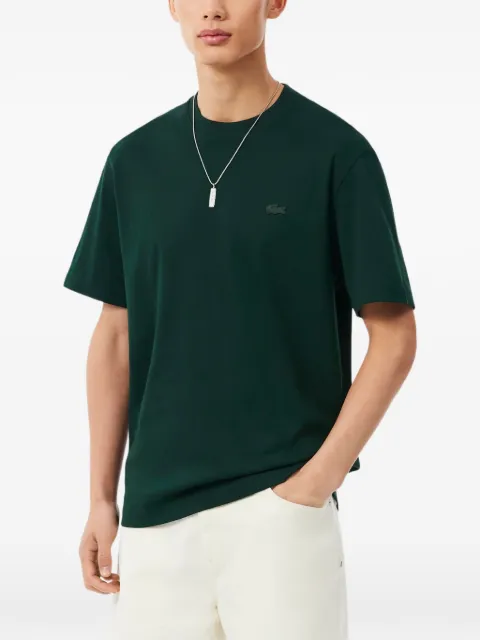 Lacoste logo-patch T-shirt Green TH5931