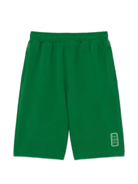 Lacoste logo-embroidered shorts Green GH8086