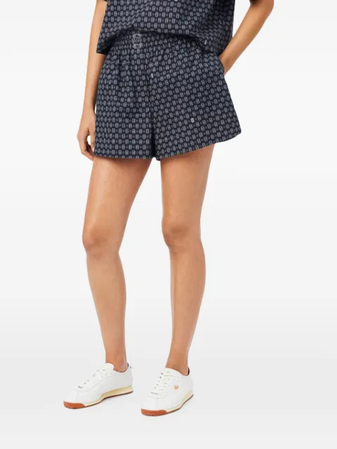 Lacoste oversize printed shorts Blue FF8256
