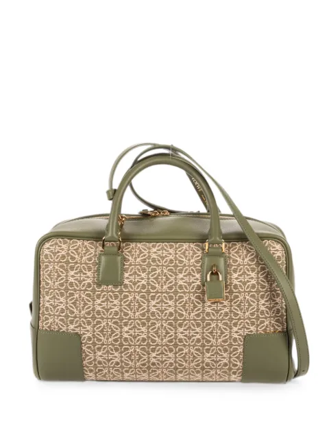 Loewe Pre-Owned 28 Amazona Anagram tote bag Green OAH1250