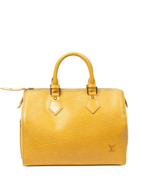 Louis Vuitton Pre-Owned 25 Speedy Épi leather tote bag Yellow SP0995