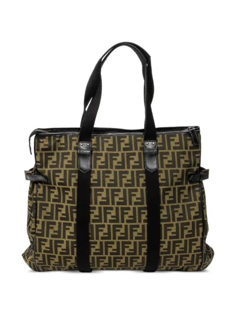 Fendi Pre-Owned Zucca tote bag Brown 23057VA113KWQ048
