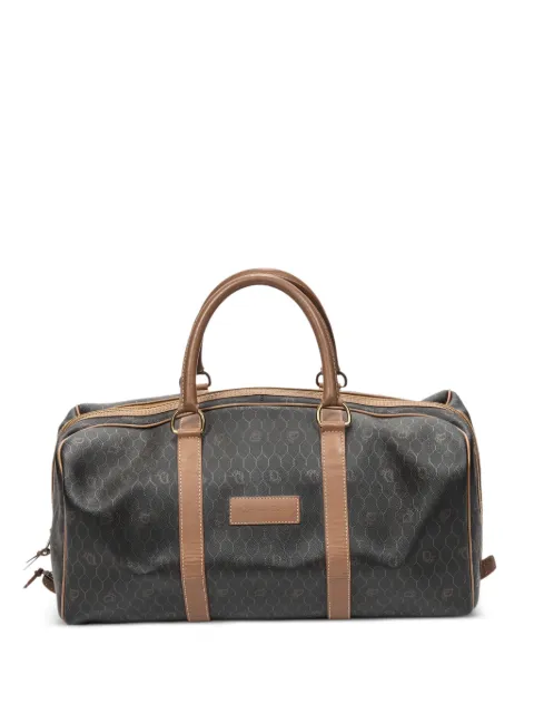 Christian Dior Pre-Owned honeycomb-pattern luggage Brown ABC6050