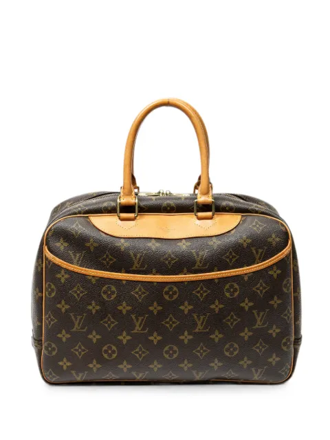 Louis Vuitton Pre-Owned Deauville monogram-pattern tote bag Brown VI0978