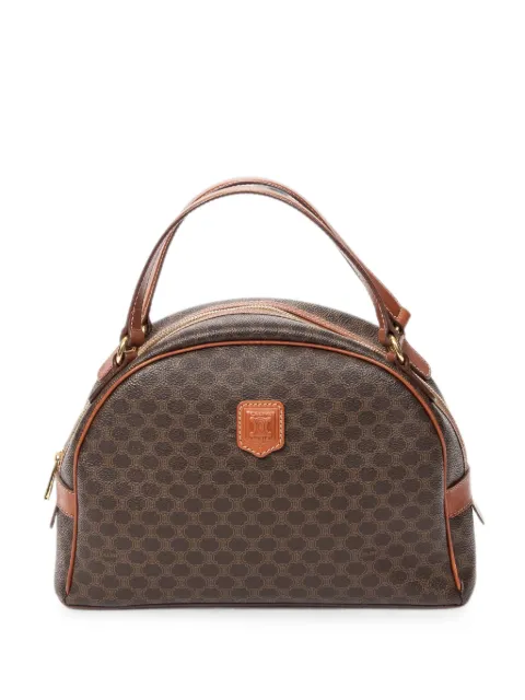 Celine Pre-Owned dome patterned tote bag Brown MC972