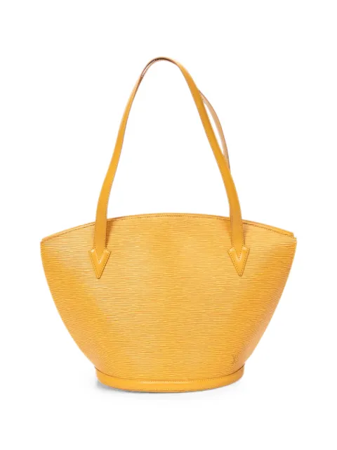 Louis Vuitton Pre-Owned GM St-Jacques leather shoulder bag Yellow AS1925