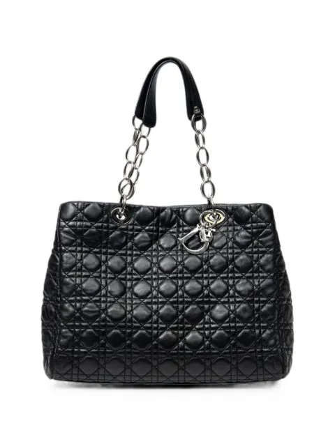Christian Dior Pre-Owned leather tote bag Black 04RU0173