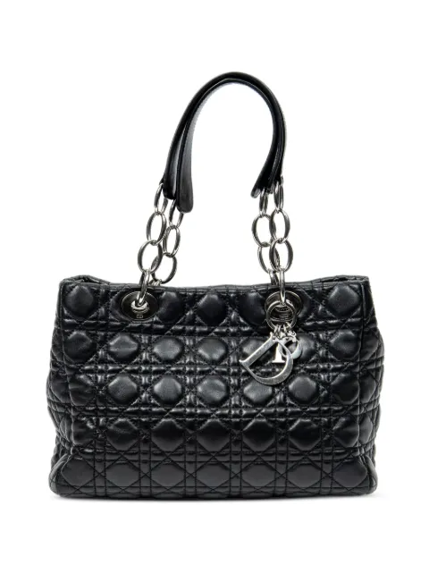 Christian Dior Pre-Owned Cannage Soft tote bag Black 01BO0152
