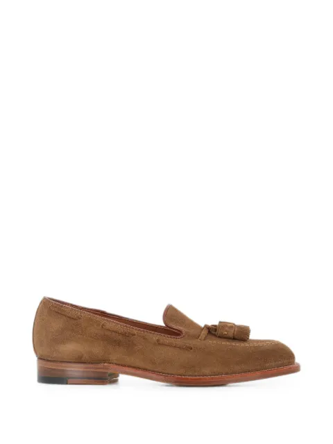 Alden tassel suede loafers Brown 3403