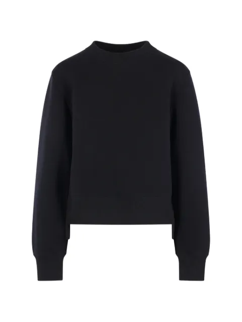 sacai crew-neck sweater Black SCW348