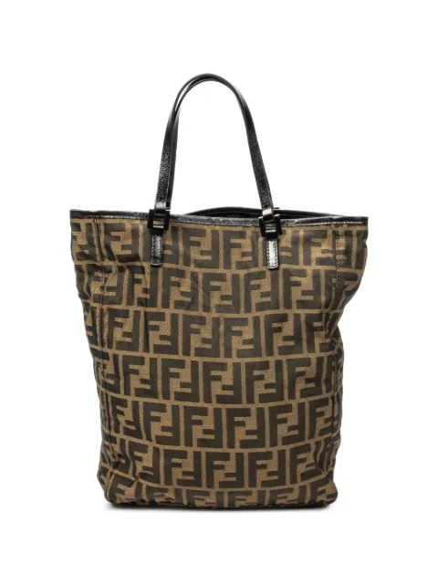 Fendi Pre-Owned Zucca canvas tote bag Brown 23058BH006028