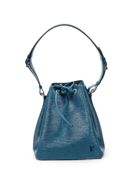 Louis Vuitton Pre-Owned PM Noe Épi-leather shoulder bag Blue AR1915